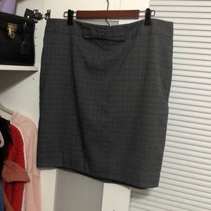 Loft Plaid Bow Skirt 🎀